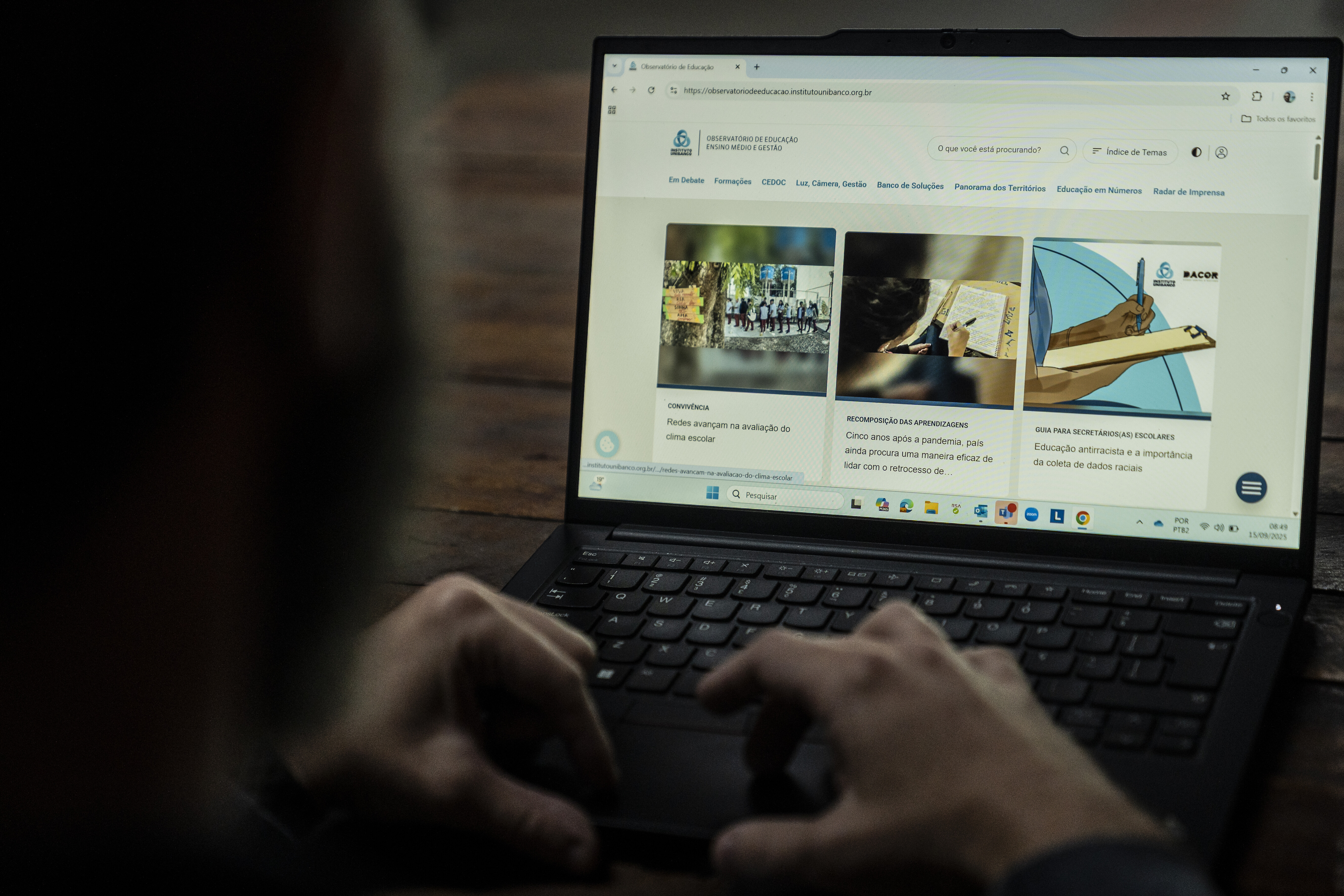 Conhecimento para transformar a gestão educacional